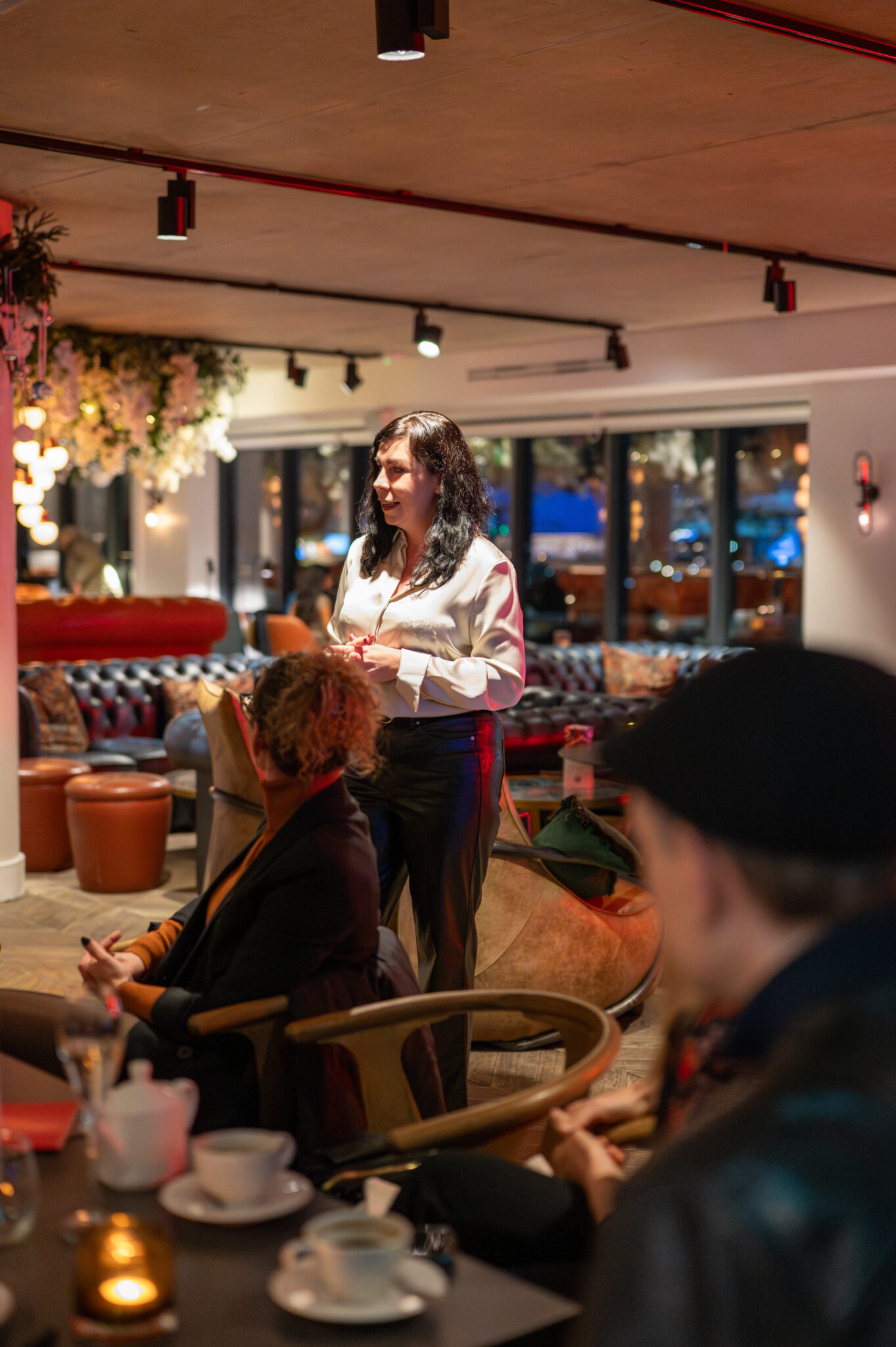 Agnieszka daje prelekcje